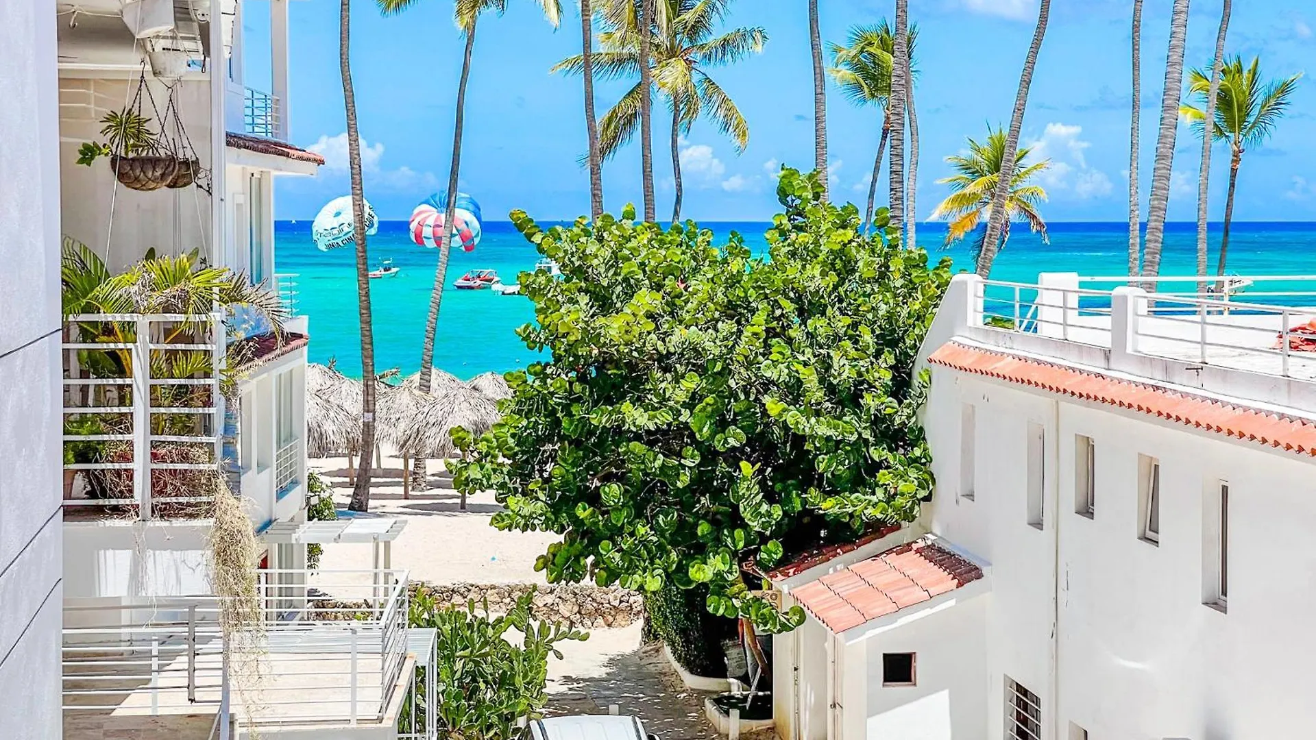 *****  פונטה קאנה Caribbean Paradise Ocean Breeze Hotel With View Los Corales Bbq Wifi Beach Club & Spa הרפובליקה הדומיניקנית