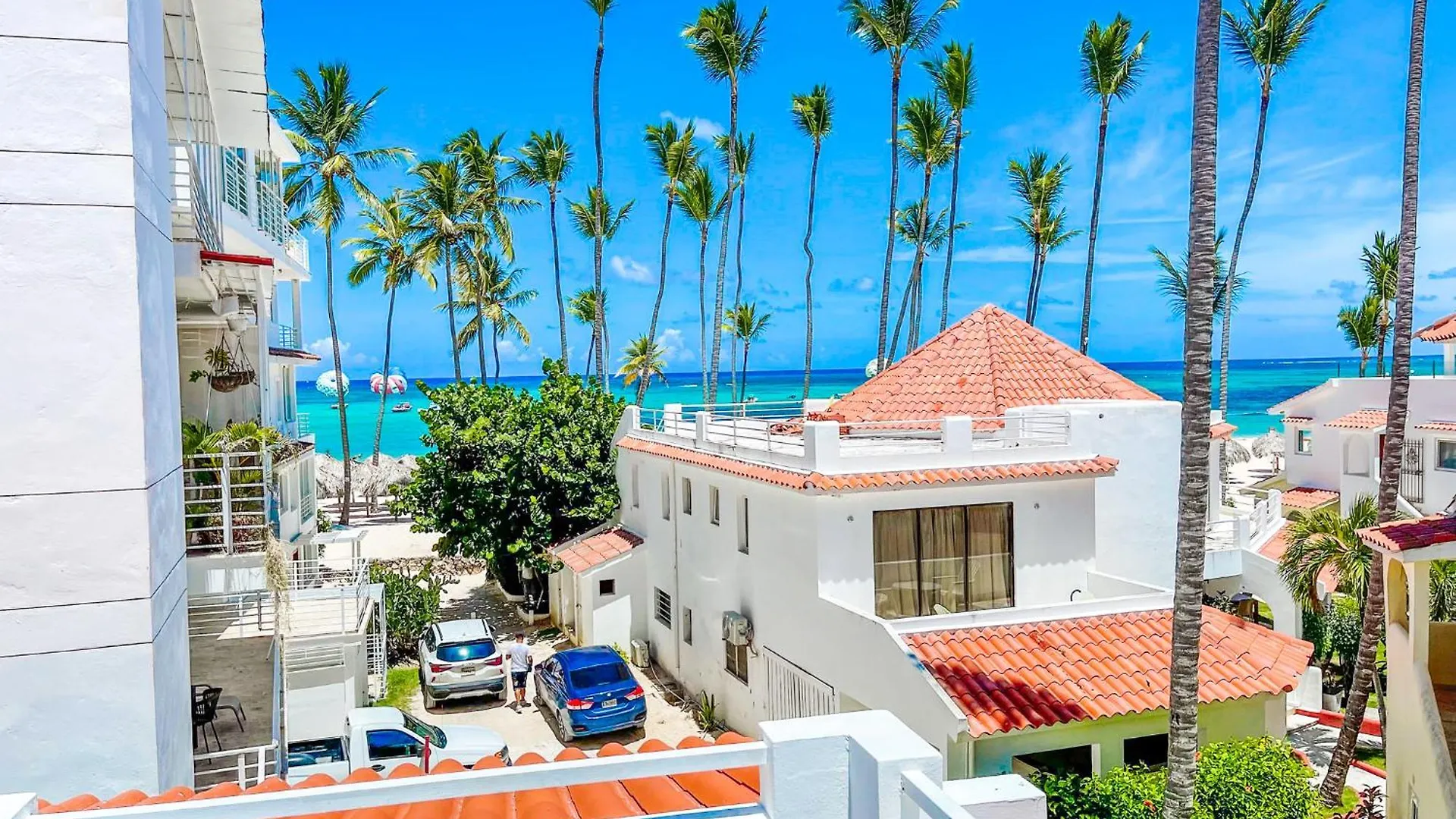 פונטה קאנה Caribbean Paradise Ocean Breeze Hotel With View Los Corales Bbq Wifi Beach Club & Spa פונטה קאנה