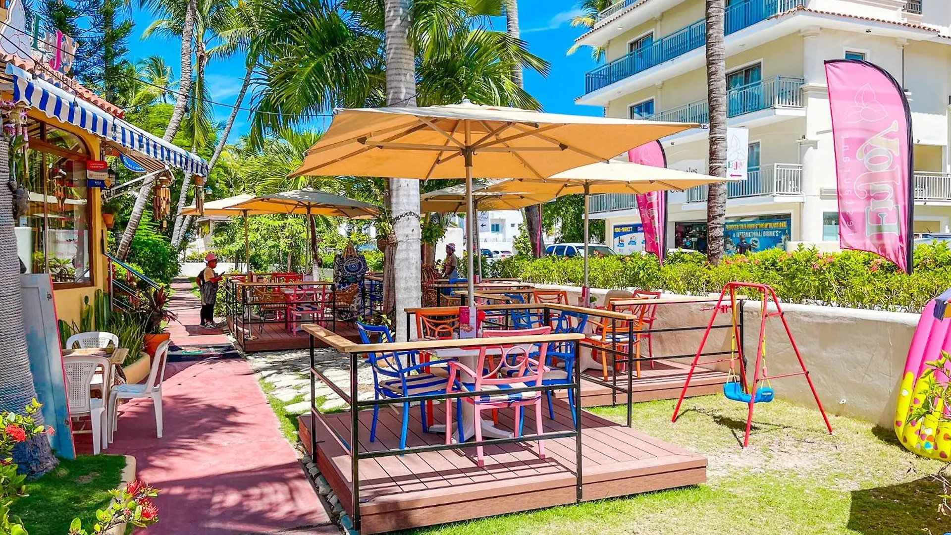 פונטה קאנה Caribbean Paradise Ocean Breeze Hotel With View Los Corales Bbq Wifi Beach Club & Spa